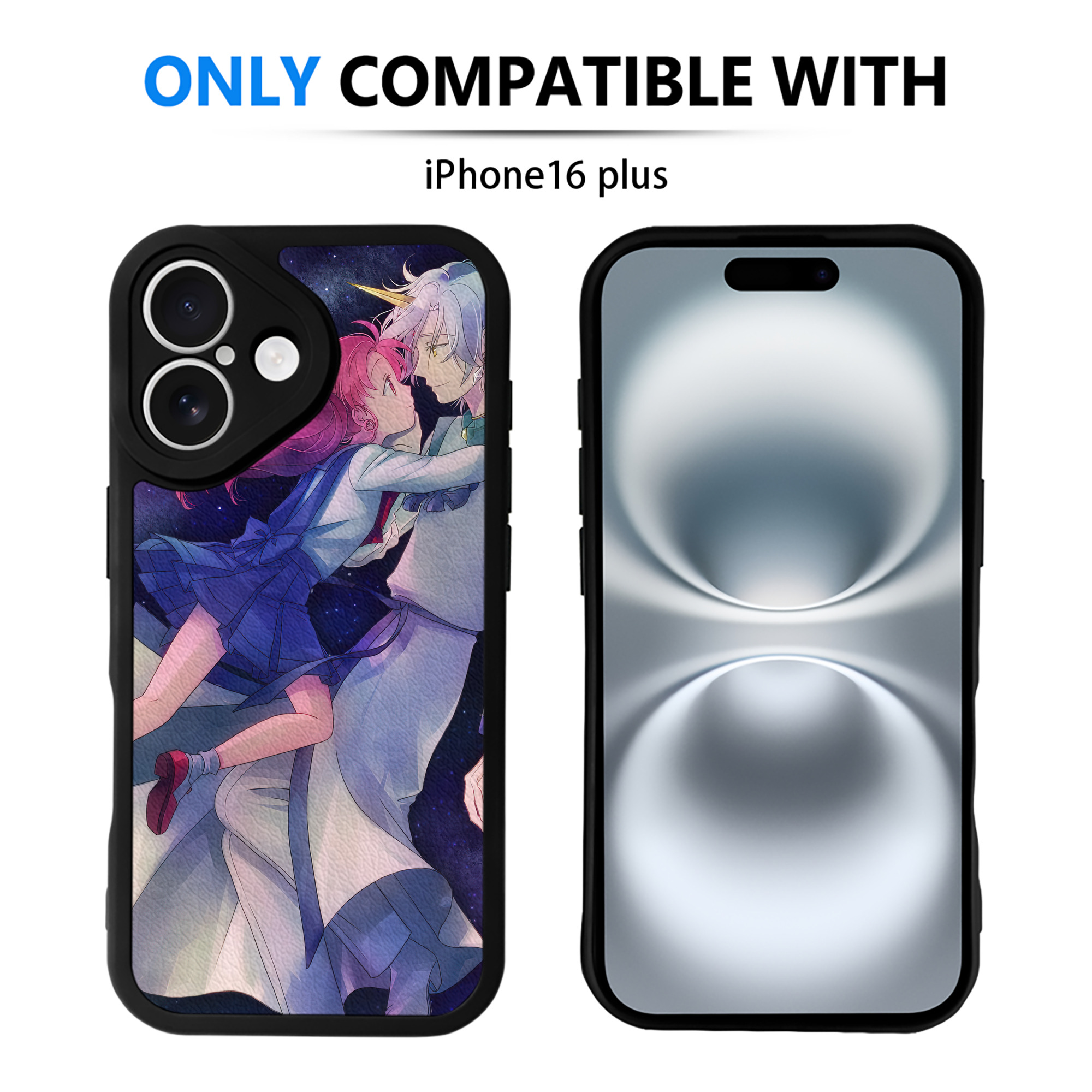 （画像用） 美少女戦士セーラームーン Sailor Moon 【iPhone 16シリーズ対応】シリコンスマホケース（レザー調） 材質：シリコン